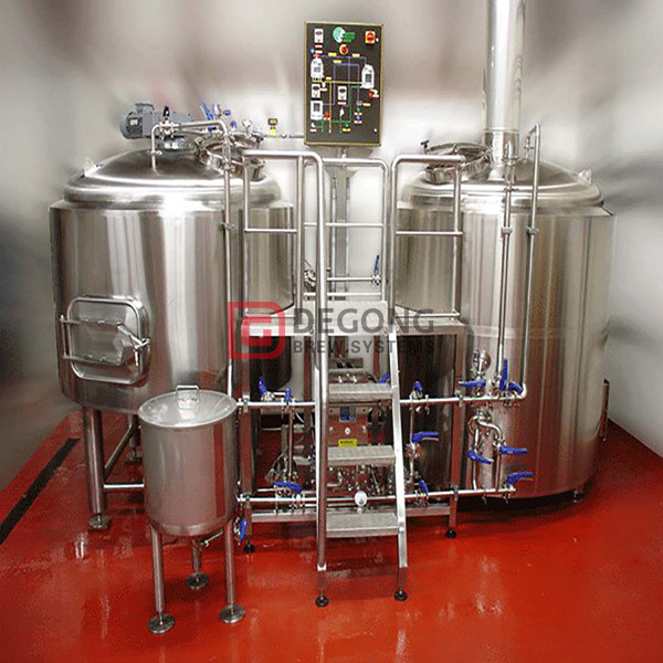 500L chiavi in ​​mano automatizzate attrezzature per la produzione di birra commerciale in vendita in Irlanda