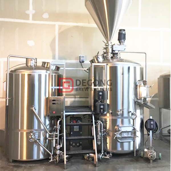 5HL chiavi in ​​mano attrezzature microbirrificio acciaio commerciale per brewpub / hotel / ristorante