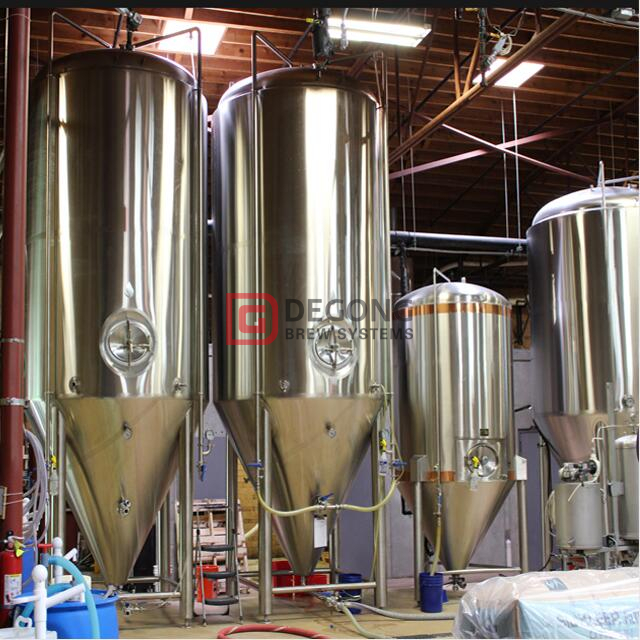 attrezzatura per fermentazione della birra acciaio inossidabile 1000L 2000L serbatoio di fermentazione fabbrica di birra Unità progettate su misura
