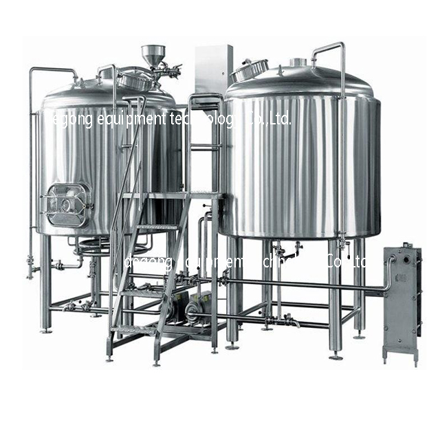 Attrezzatura per la fabbrica di birra della birra artigianale artigianale in acciaio inossidabile 7BBL con riscaldamento a vapore in vendita