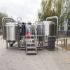 Attrezzatura per birreria per birra in acciaio inossidabile 2000L con tre navi fabbrica di birra riscaldata a vapore con agitatore di fondo per la Svezia