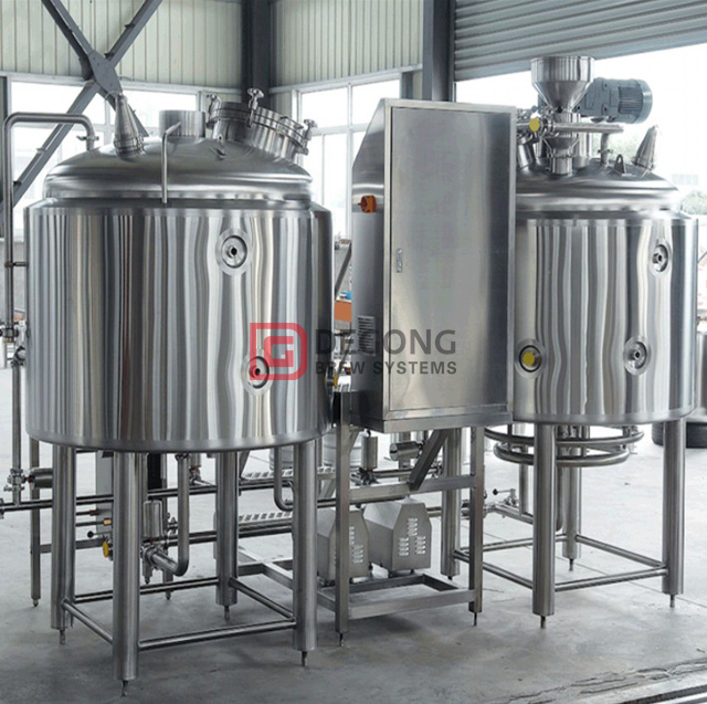 Attrezzatura di produzione di birra conica SUS 304 della fabbrica di birra in acciaio inossidabile chiavi in ​​mano 1000L