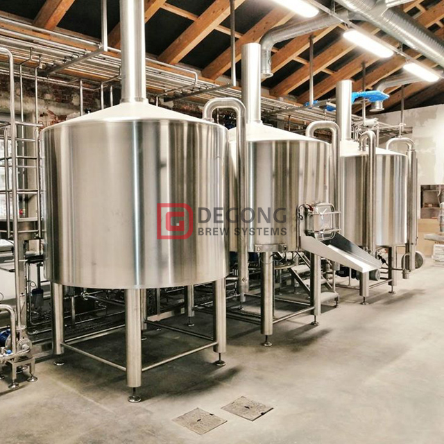 7bbL In acciaio inox / rame Birra Attrezzature per la produzione di birra Sistema di produzione di birra in vendita