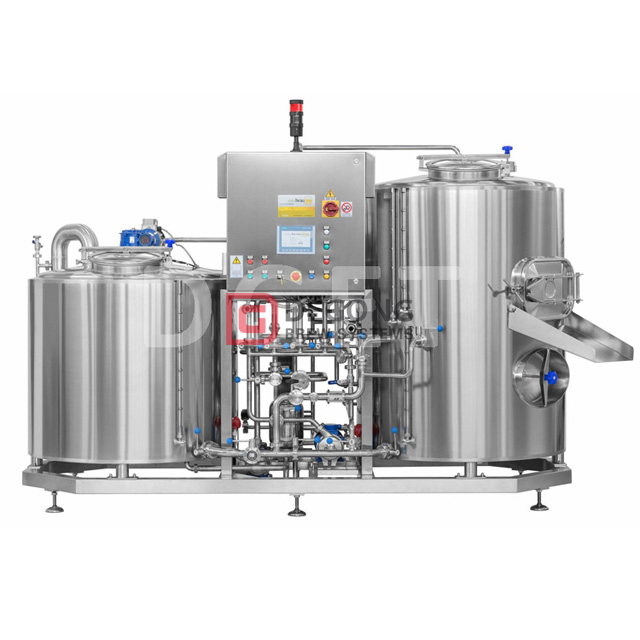 1000L Riscaldamento a vapore / elettrico 2/3/4 Vasi Sistema di macinatura della birra Fabbrica di birra in vendita