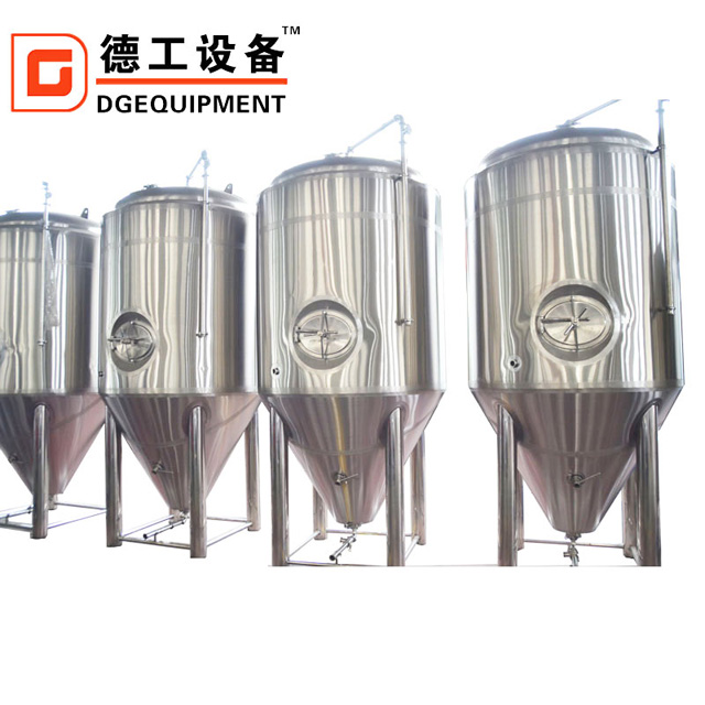 10BBL in acciaio inox conico Dimple Giacca fermentazione della birra Serbatoio con raffreddamento Zone