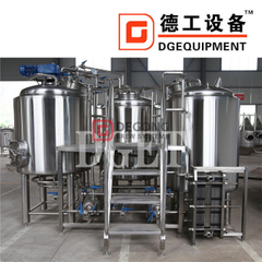 1500L 2-nave o 3 vasi SUS304 Craft Beer Brewhouse delle attrezzature per fabbricare birra in vendita