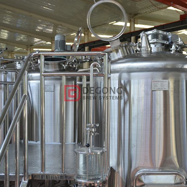 Attrezzatura commerciale per la produzione di birra artigianale d'acciaio chiavi in ​​mano 500L in vendita in Colombia
