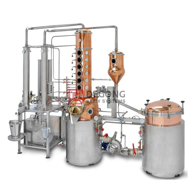500L rame alcol Stills Distilleria macchina casa Attrezzature distillazione in vendita