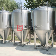 10HL Giacca di raffreddamento Serbatoio di fermentazione CCT in acciaio inossidabile Serbatoio di birra in brite BBT Sistema di produzione Linea di produzione di birra Francia