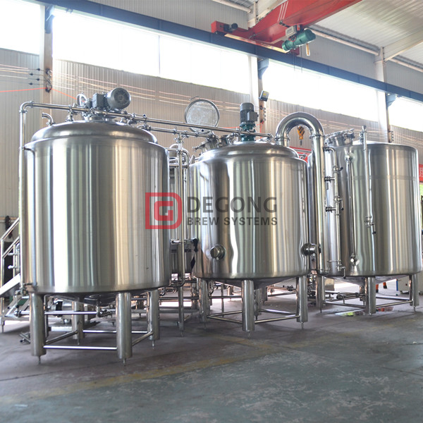 Attrezzatura commerciale per la produzione di birra artigianale d'acciaio chiavi in ​​mano 500L in vendita in Colombia