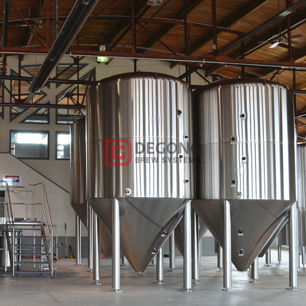 Carro armato di fermentazione della fermentazione della birra d'acciaio di Stainles Jacket automatico 2000L in vendita