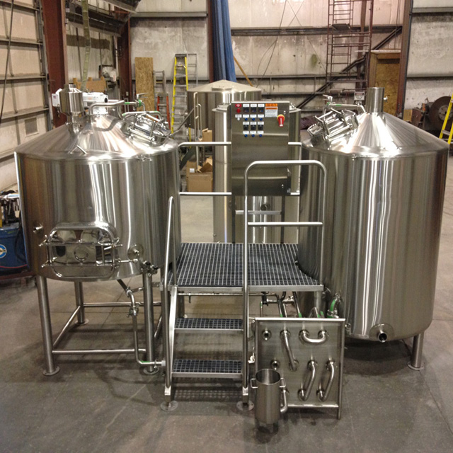 1500L Public House Beer Microbirrificio Sistema Fermentazione con vapore Riscaldamento
