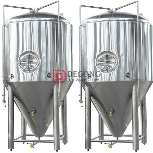 Attrezzatura industriale di fermentazione della birra d'acciaio commerciale 1500L per l'hotel / ristorante / Brewpub