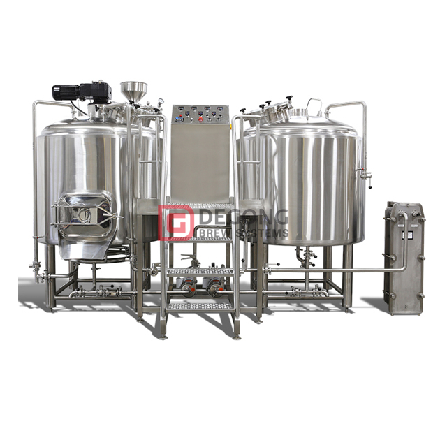 Impianto di produzione di birra 10HL Sistema artigianale di produzione di birra artigianale in acciaio inossidabile Attrezzatura in Slovenia