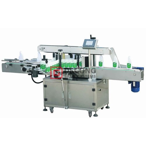 Etichettatrice completamente automatizzata Machien CE per bottiglie rotonde di vetro in Cina