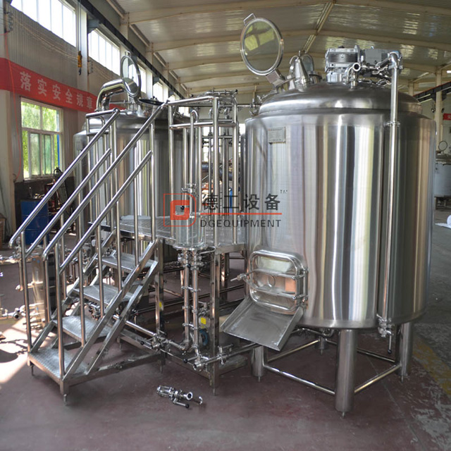 Industrial Brewing sistema 2000L Birra Attrezzature 3 Vessel Brewhouse