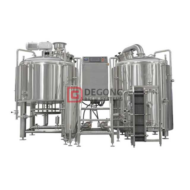 500L Restaurant Micro Beer Brewing System Brewpub Attrezzature per birrerie di birra di piccole dimensioni