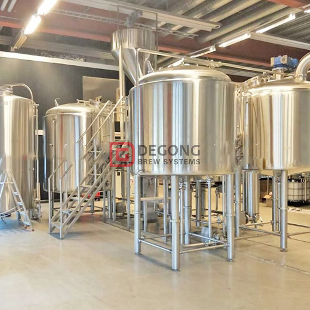 Sistema di produzione di birra a vapore 1000L chiavi in ​​mano Attrezzatura per birrerie di qualità superiore in Francia