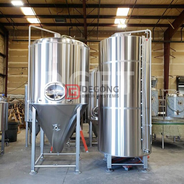 Sistema di produzione di birra con serbatoio di fermentazione per birra