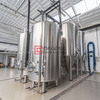 Costo dell'attrezzatura per la produzione di birra automatica riscaldata a vapore superiore personalizzato 10BBL in Cina