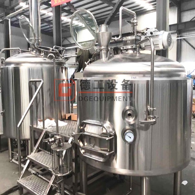 Attrezzatura automatica per la produzione di birra in acciaio inossidabile 1000L con riscaldamento elettrico combinato a vapore