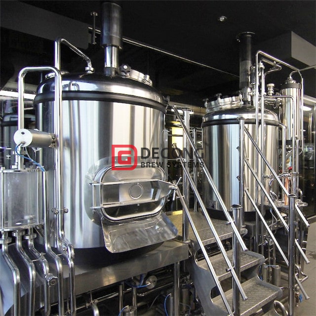 1000L Doppio isolamento Riscaldamento a vapore Birra a mano chiavi in ​​mano Attrezzatura per la produzione di birra Impianto completo per la produzione di birra