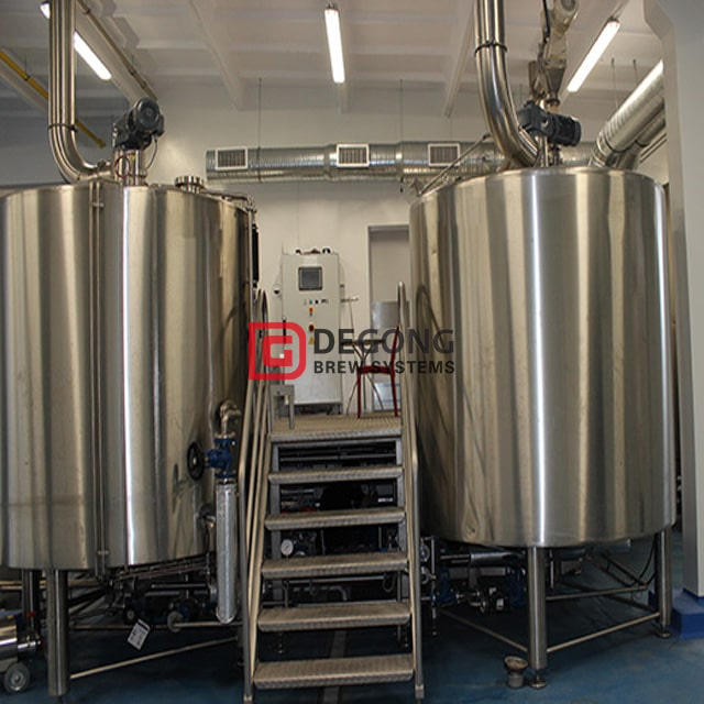 Attrezzatura per la produzione di birra artigianale a 3 navi chiavi in ​​mano da 500 litri in vendita