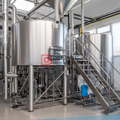 Costo dell'attrezzatura per la produzione di birra automatica riscaldata a vapore superiore personalizzato 10BBL in Cina