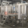 Linea di produzione di birra conica SS 304 a doppia parete da 500 litri con riscaldamento elettrico e a vapore