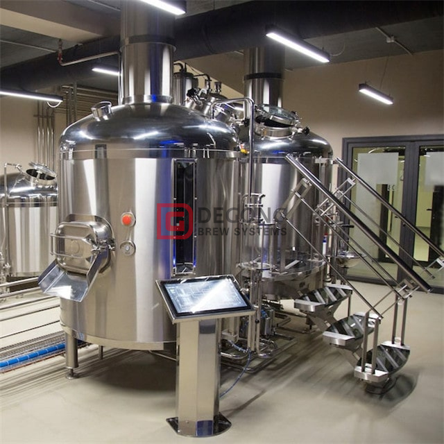 Attrezzatura per birreria da birra in acciaio inossidabile rame 10 HL con certificazione ISO CE PED
