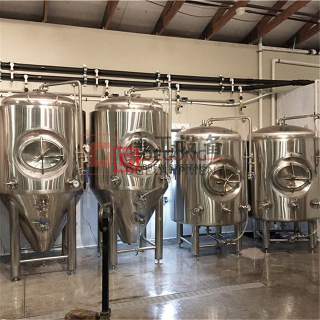 SUS 304 sanitarie 10BBL Serbatoio di fermentazione della birra di alta qualità / unità / ferri di birra vendita calda negli Stati Uniti