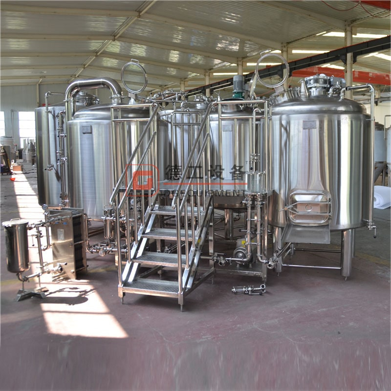 Attrezzatura di produzione della birra usata commerciale chiavi in ​​mano da 1000 litri / sistema di produzione usato della fabbrica di birra media