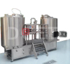 Sistema di purificazione della birra con impianto di produzione di birra per birreria da 500 litri Microbirrificio certificato CE