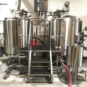 10HL Advanced Brewing Equipment Attrezzatura per birreria commerciale Combinata industriale a due navi