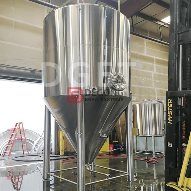 Serbatoio-Unitàank di fermentazione a pressione isobarica conica in acciaio inossidabile personalizzabile 2000L
