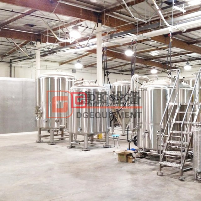 Attrezzatura per la produzione di birra d'acciaio automatizzata industriale professionale 2000L in vendita