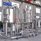 1000L birra artigianale sistema di produzione di birra in acciaio inox macchina / attrezzature per la vendita di fabbrica di birra
