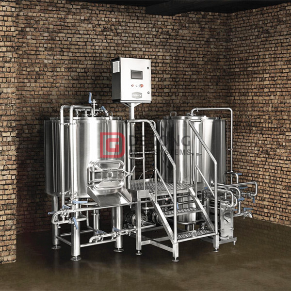 Sistema di birreria in acciaio micro commerciale commerciale automatizzato 1000L in vendita