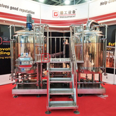 10HL Personalizzabile Automatico Best Beer Brewing Equipment Fornisce un sistema completo di produzione di rame per il ristorante Brewpub