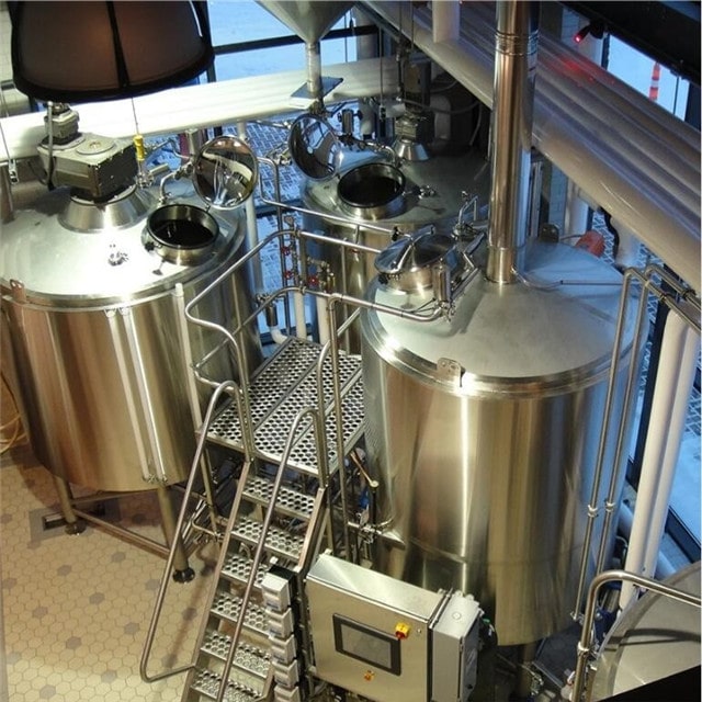 Attrezzatura personalizzabile della fabbrica di birra della birra del ristorante 500L / 1000L / 1500L disponibile per la vendita