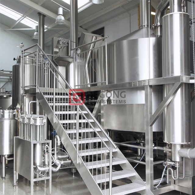 10BBL / 20BBL attrezzatura per birra commerciale CE / TUV certificazione doppia parete piccola / media / grande attrezzatura da birra in vendita