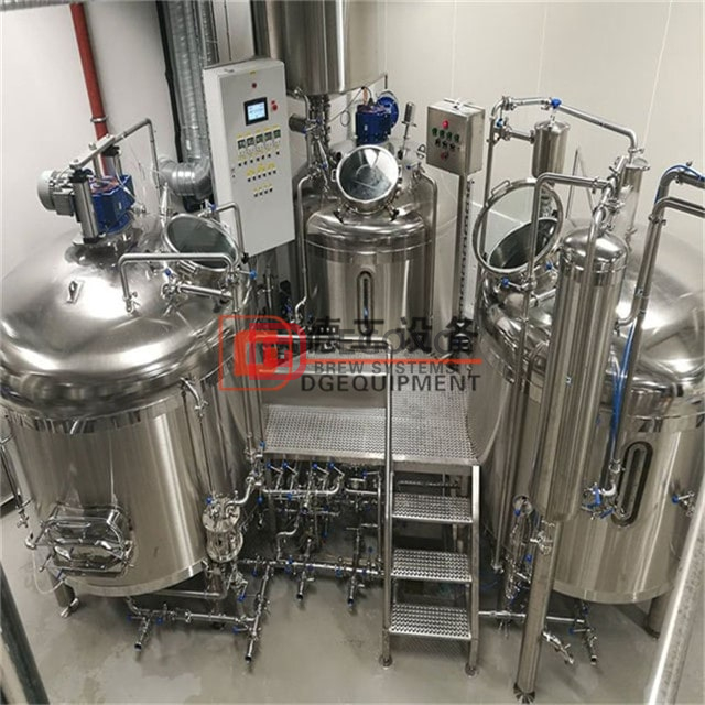 Mash / lauter tun dell'attrezzatura della fabbrica di birra del mestiere su misura automatico automatico 5bbl / 10bbl in vendita